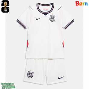 England Replika Babytøj Hjemmebanesæt Børn VM 2026 Kortærmet (+ Korte bukser)